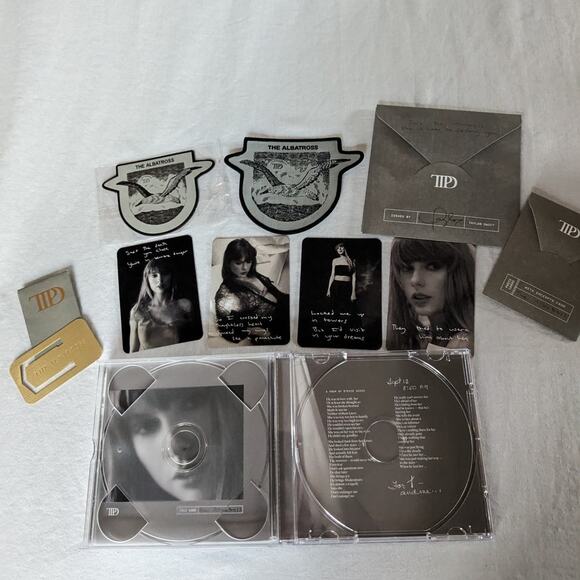 Taylor Swift The Tortured Poets Department Deluxe CD The Albatross TTPD - Picture 6 of 6